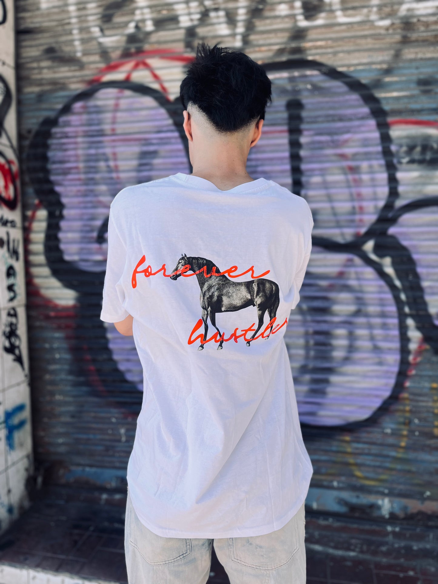 T-shirt FOREVER HUSTLER